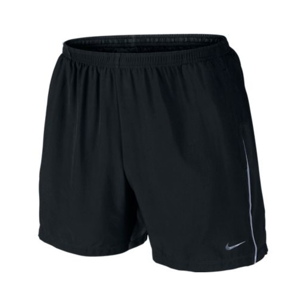 Nike Men’s Dri-Fit Sw Shorts 5” Pull On Lined Activewear Running in Black L